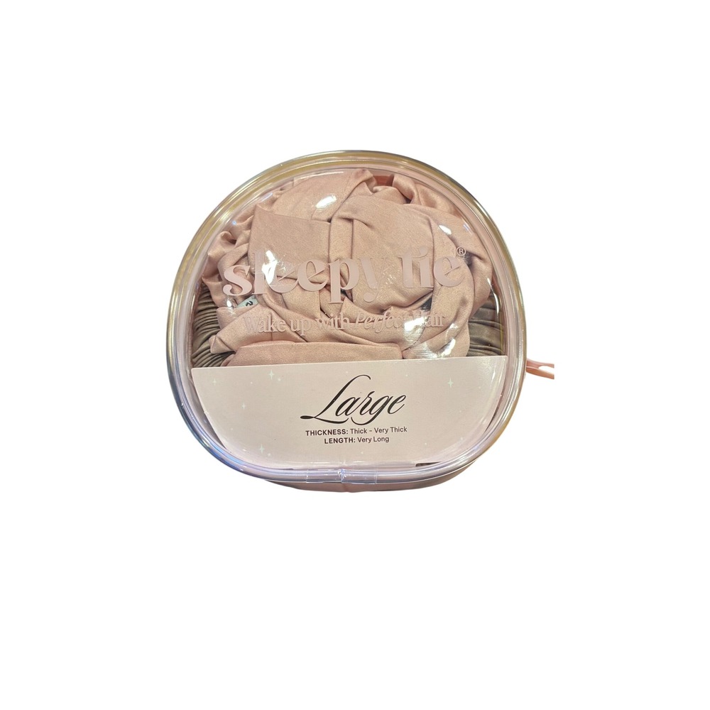 Sleepy Tie Satin Blowout Protector The Original NIB Overnight Hair Hack